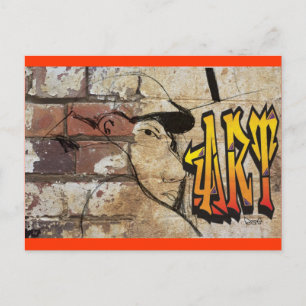 Grafiti Artist Briefkaart