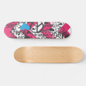 Grafitti Aqua Skateboard (Horizontaal)