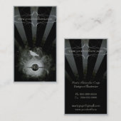 Grafitti Burst Crow Grunge Artist Visitekaartje (Voorkant / Achterkant)