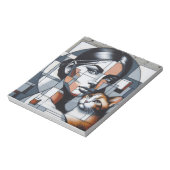 Grafitti Cat Lady Notitieblok (Linkerzijde)