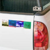 Grafitti Characters Bumpersticker (Op Truck)