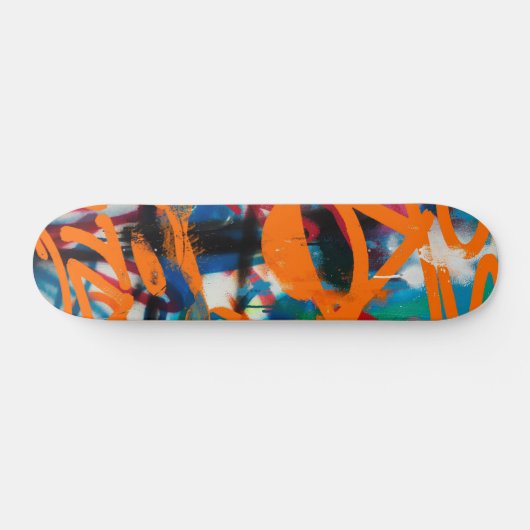 Grafitti en Street Art Persoonlijk Skateboard (Horizontaal)
