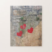 Grafitti Hearts Legpuzzel (Verticaal)