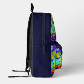 Grafitti Ja Roze Paarse Groene Rugzak (Links)