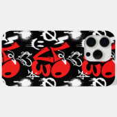 grafitti LOVE B. Black BG Case-Mate iPhone Case (Achterkant (horizontaal))