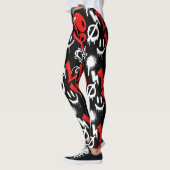 grafitti LOVE B. Black BG Leggings (Links)