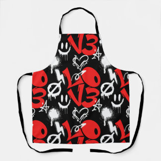 grafitti LOVE B. Black BG Schort