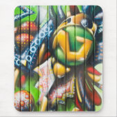 Grafitti Mousepad Muismat (Voorkant)