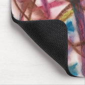 Grafitti Pastel Art Expression Muismat (Hoek)