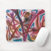 Grafitti Pastel Art Expression Muismat (Met muis)