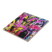 Grafitti Rock 2 Tegeltje (Zijkant)