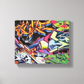 Grafitti Wall afdrukken (Voorkant)