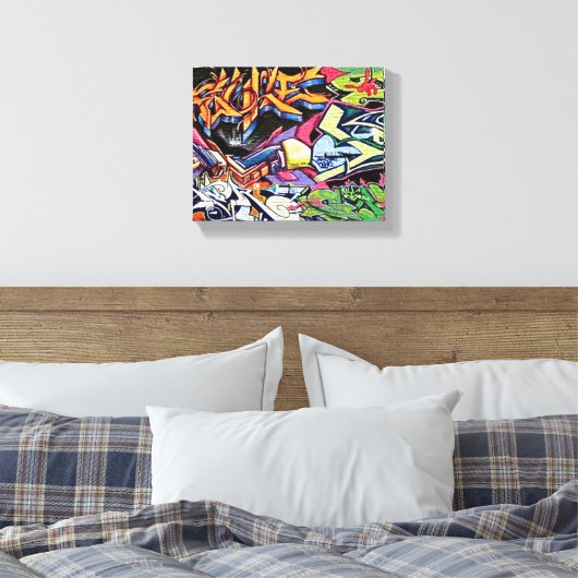 Grafitti Wall afdrukken (Insitu (Slaapkamer))