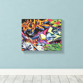 Grafitti Wall afdrukken (Insitu (Houten vloer))