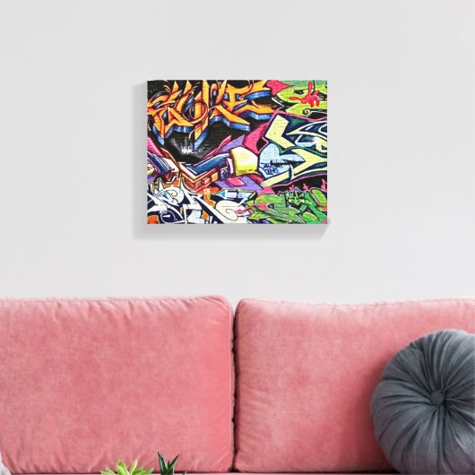 Grafitti Wall afdrukken (Insitu (Woonkamer))