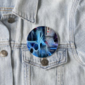 Grafittineon Ronde Button 7,6 Cm (In situ)