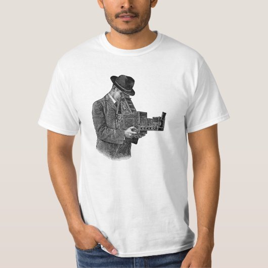 "Graflex Camera" reclame T-shirt (Voorkant)