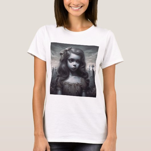 grafmeisje t-shirt (Voorkant)