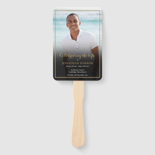 Grafmonument Herdenkingsdienst Order Of Service Pr Handwaaier (Voorkant)