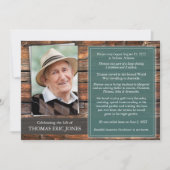 grafmonument | Viering van het leven Dank u Kaart (Voorkant)