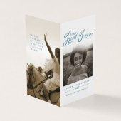 Grafplechtigheid in onze harten voor altijd blauwe kaart (Buitenkant)