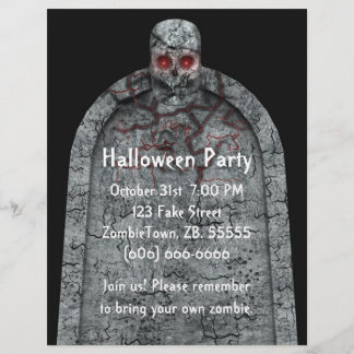 Grafsteen - Halloween Flyer
