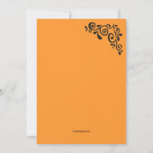 Grafsteen Halloween Uitnodiging (Achterkant)