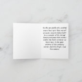 Grafsteen kruis met zonsondergang kaart (Binnen)