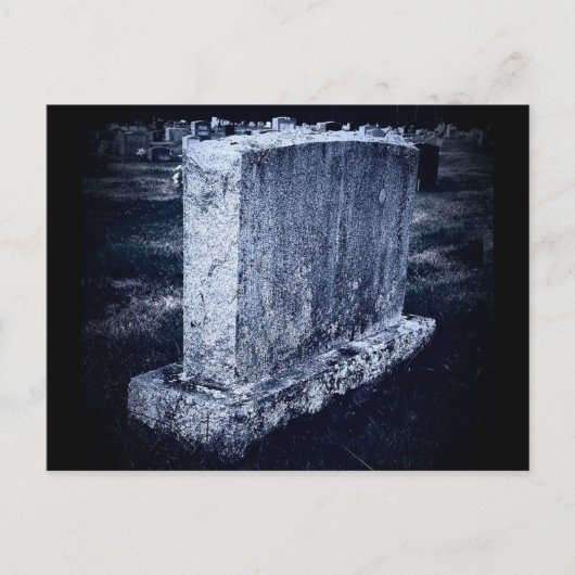 grafsteen thema Briefkaart (Voorkant)