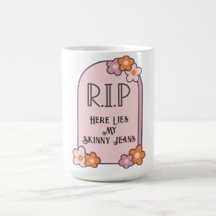 Grafsteen voor Skinny Jeans Koffiemok