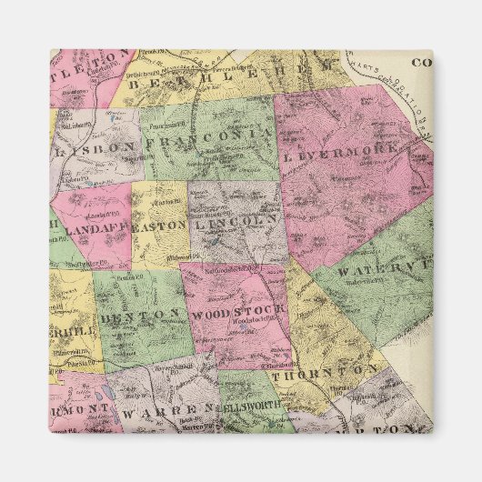 Grafton County, NH Magneet (Voorkant)
