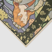 Grafton Gallery van Les Affiche door Eugene Grasse Tissuepapier (Detail)