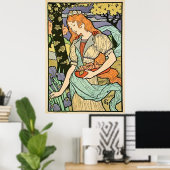 Grafton Gallery van Les Affiche Poster (Thuiskantoor)