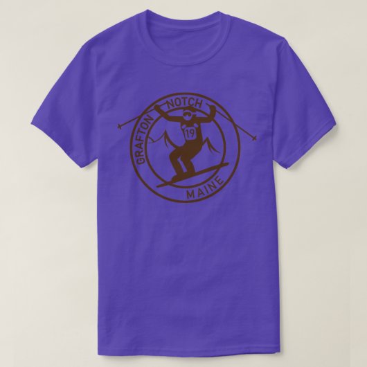 Grafton Notch Maine T-shirt (Design voorkant)