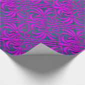 Grafton Paars Malachite Cadeaupapier (Hoek)