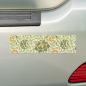 Grafton-patroon (door William Morris) Bumpersticker (Op auto)
