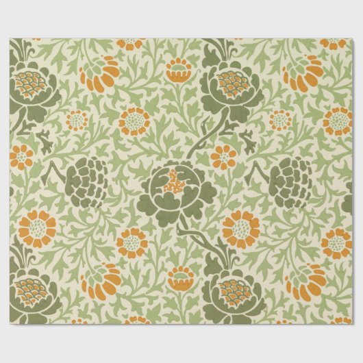 Grafton Pattern (door William Morris) Cadeaupapier (Vlak)