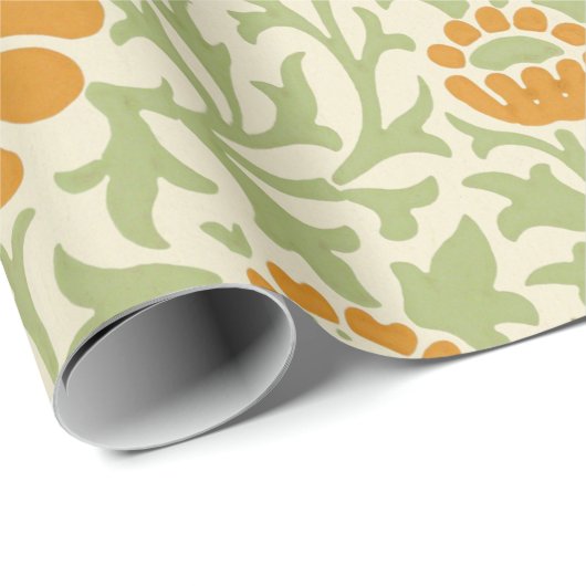 Grafton Pattern (door William Morris) Cadeaupapier (Rol Hoek)