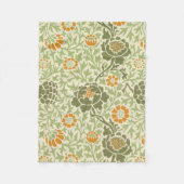Grafton Pattern (door William Morris) Fleece Deken (Voorkant)