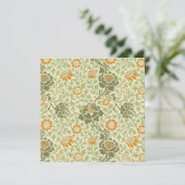 Grafton Pattern (door William Morris) Kaart (Staand voorkant)