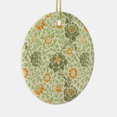 Grafton Pattern (door William Morris) Keramisch Ornament (Rechts)