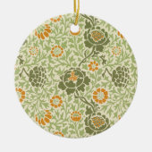 Grafton Pattern (door William Morris) Keramisch Ornament (Voorkant)