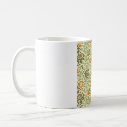 Grafton Pattern (door William Morris) Koffiemok (Links)