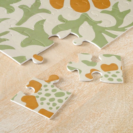 Grafton Pattern (door William Morris) Legpuzzel (Zijkant)