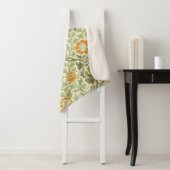 Grafton Pattern (door William Morris) Sherpa Deken (In situ)