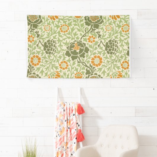 Grafton Pattern (door William Morris) Spandoek (Insitu)