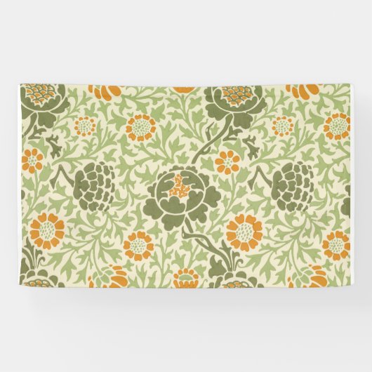Grafton Pattern (door William Morris) Spandoek (Horizontaal)