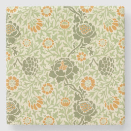 Grafton Pattern (door William Morris) Stenen Onderzetter