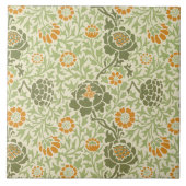 Grafton Pattern (door William Morris) Tegeltje (Voorkant)