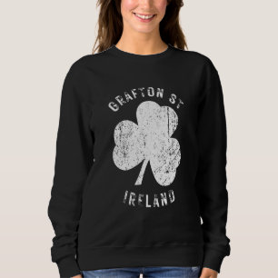 Grafton Street Dublin Ierland Vintage Shamrock Dis Trui